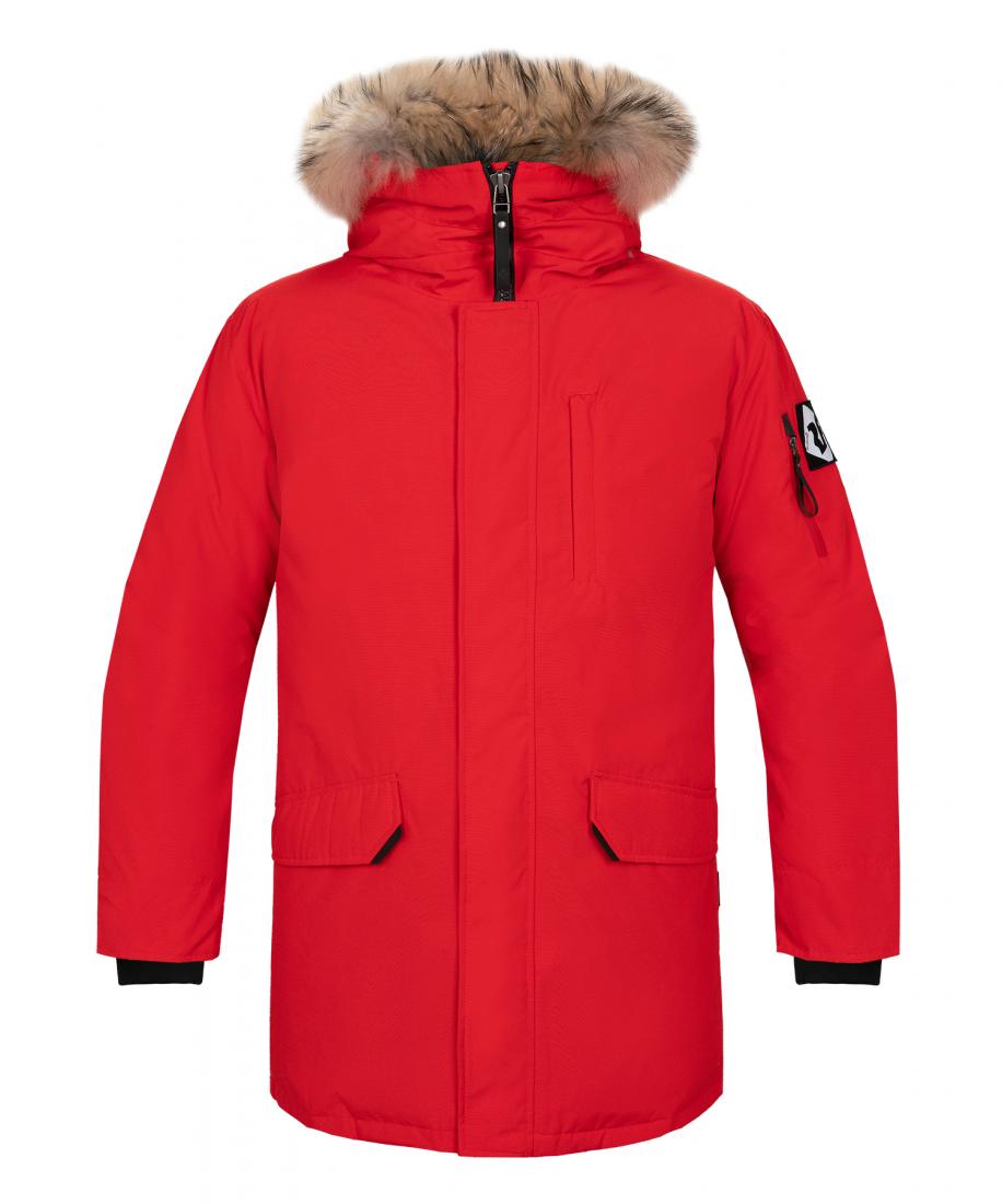 Куртка пуховая Nanook Мужская Red Fox, цвет красный, размер M