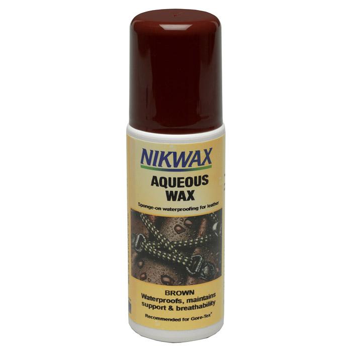 фото Пропитка для обуви nikwax brown agueous wax