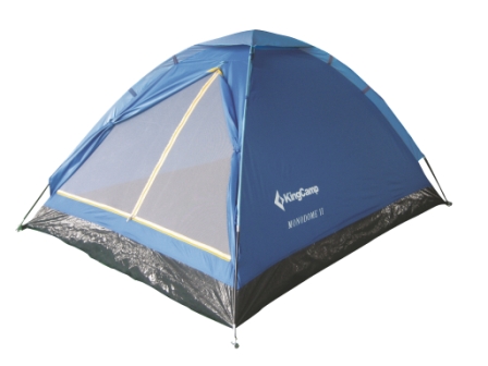 3016 MONODOME Fiber палатка (2, зелёный) King Camp