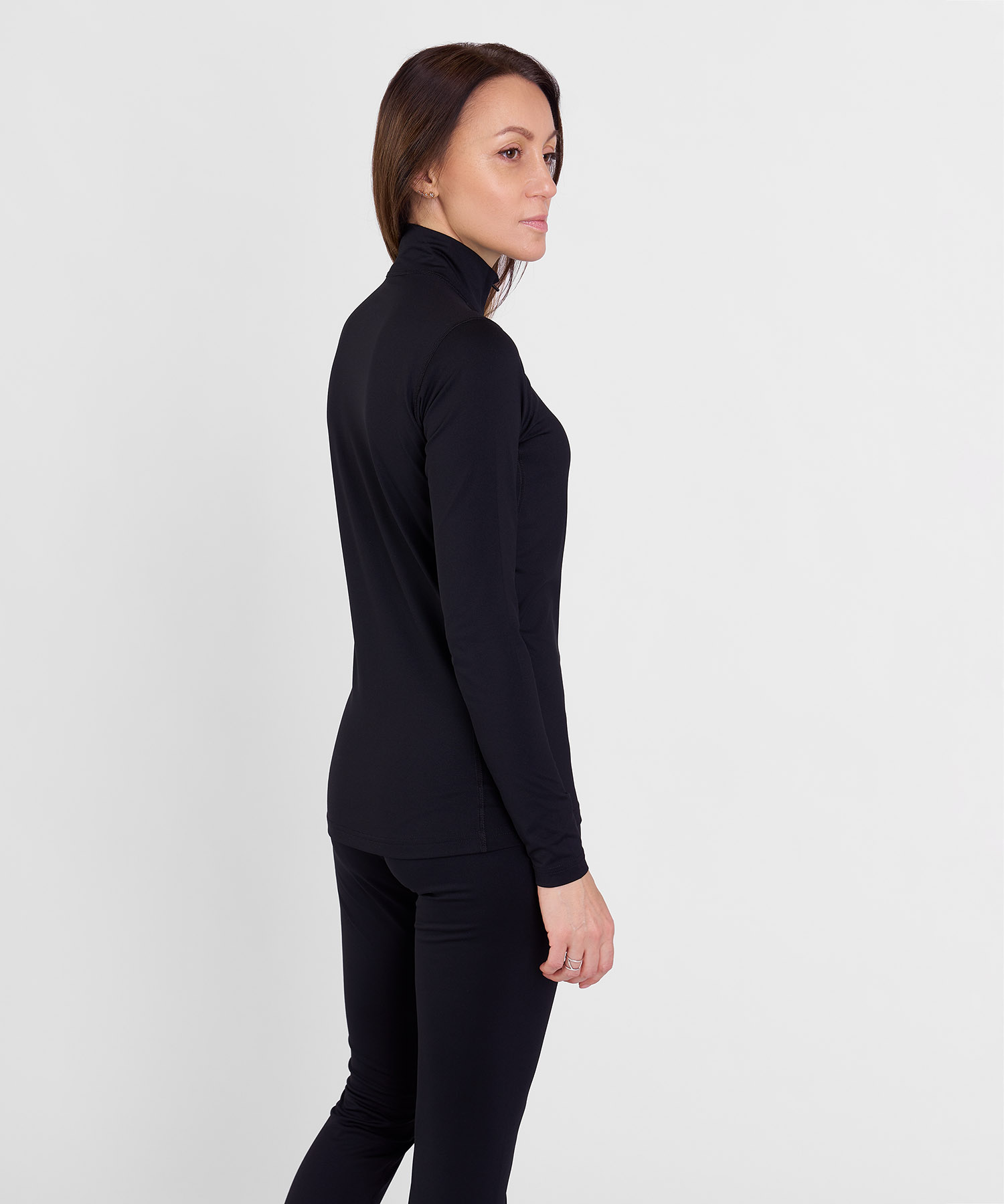 

Первый слой фуфайка с длинным рукавом Active Mid II Женская, Черный