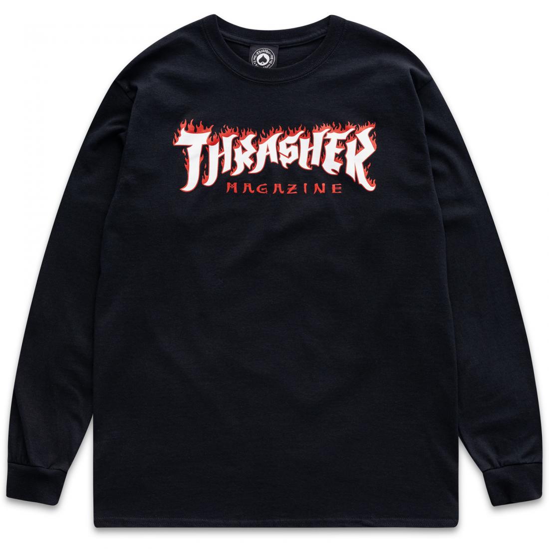 Лонгслив Thrasher Possessed Logo THRASHER, цвет черный 1, размер L - фото 1