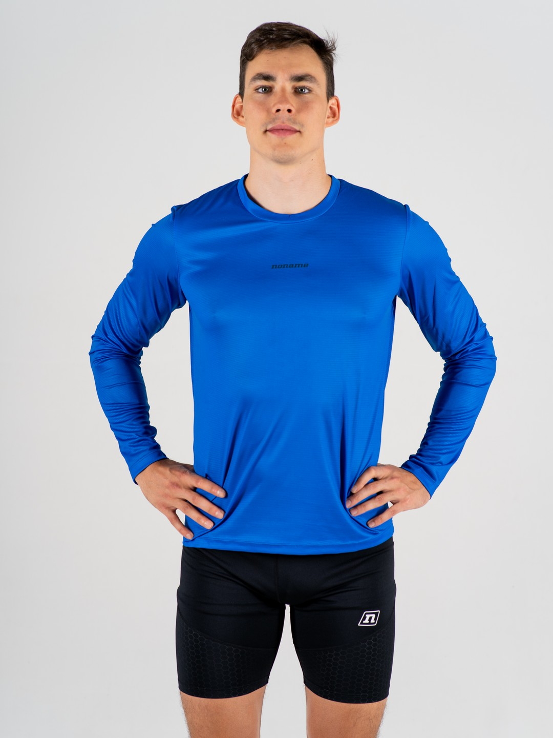 *Рубашка NONAME AIR T-SHIRT LS UX BLUE 6000225-0005 *Рубашка NONAME AIR T-SHIRT LS UX BLUE 6000225-0005