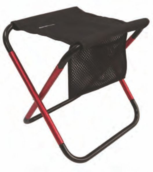 

1906 Ultralight Stool табурет скл. с карманом (черный), Чёрный, 1906 Ultralight Stool табурет скл. с карманом (черный)
