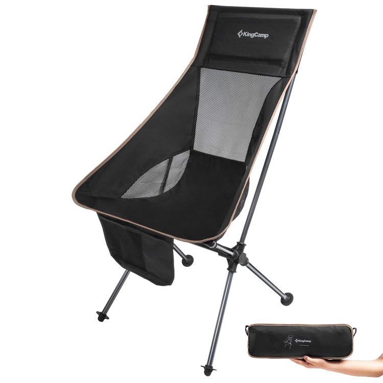 

*Кресло раскладн. алюм. 1908 Tall Sling Chair, Черный