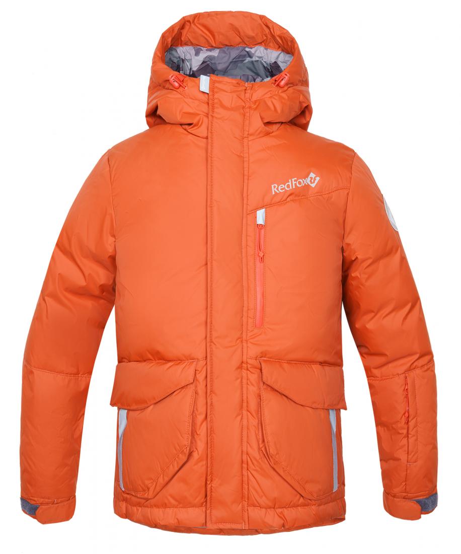 Куртка пуховая Glacier Детская Red Fox, цвет оранжевый, размер 158