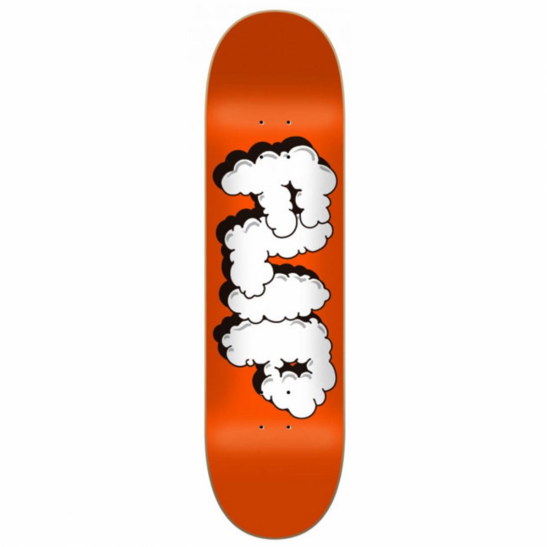 Дека для скейта FLIP SMOKIN' DECK Flip, цвет оранжевый, размер 8.125