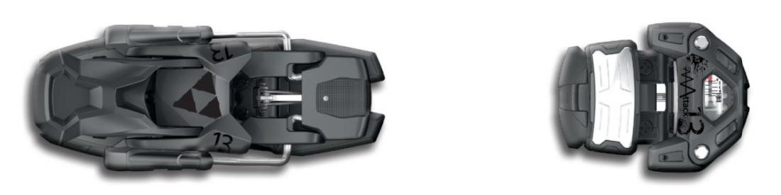 

Крепления горнолыжные Attack 13 w/o brake, Черный, Крепления горнолыжные Attack 13 w/o brake