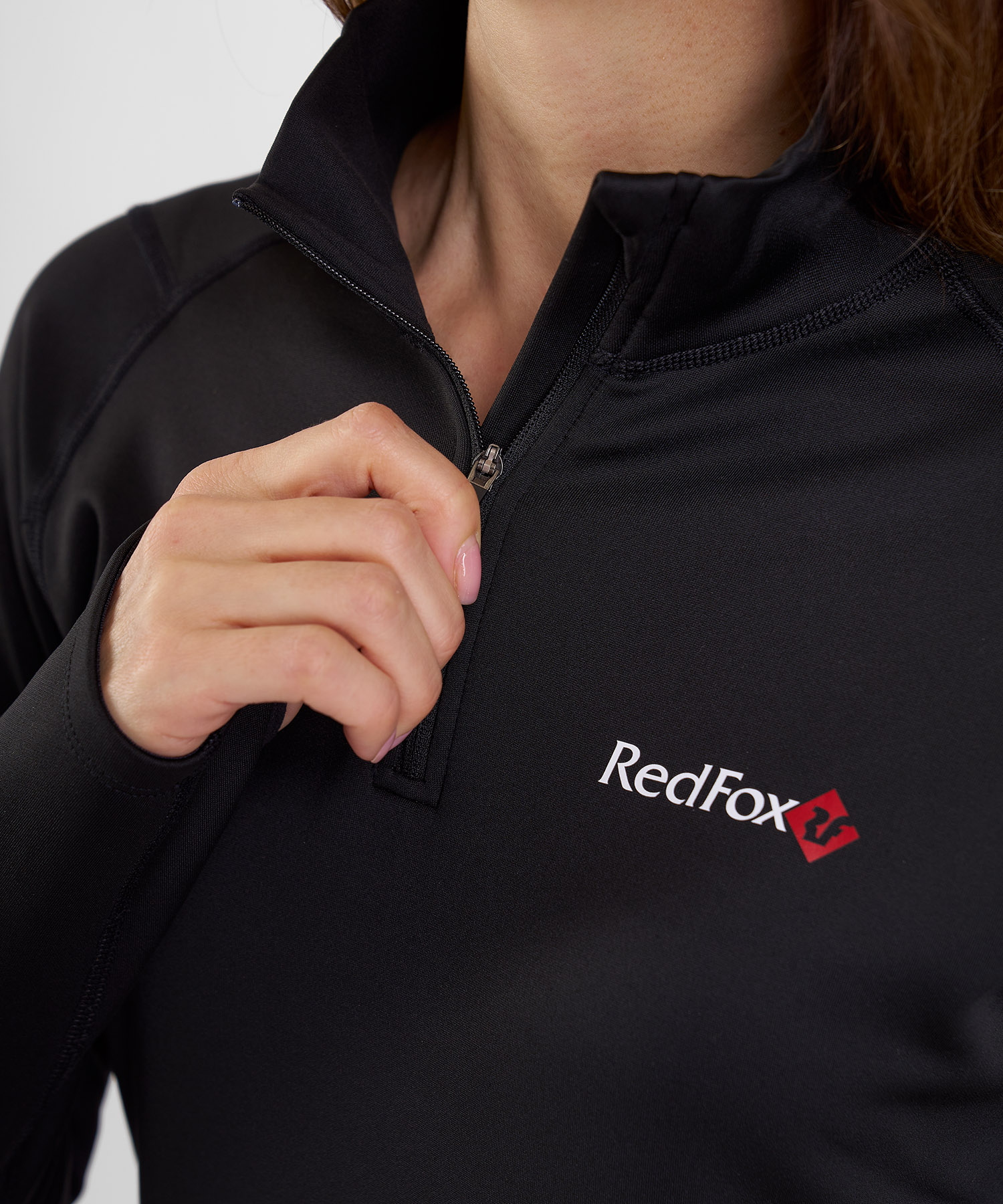 

Первый слой фуфайка с длинным рукавом Active Warm II Женская, Черный