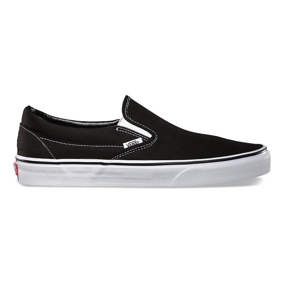 Полуботинки Classic Slip-On Vans, цвет черный 2, размер 12