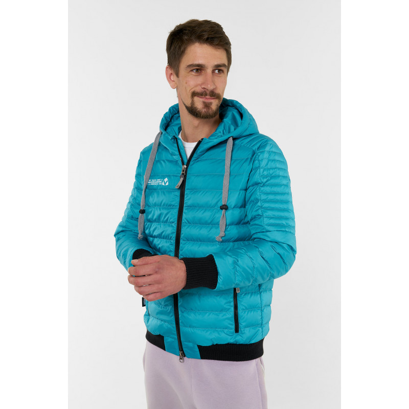 

*Куртка пуховая Hoody, Бирюзовый, *Куртка пуховая Hoody