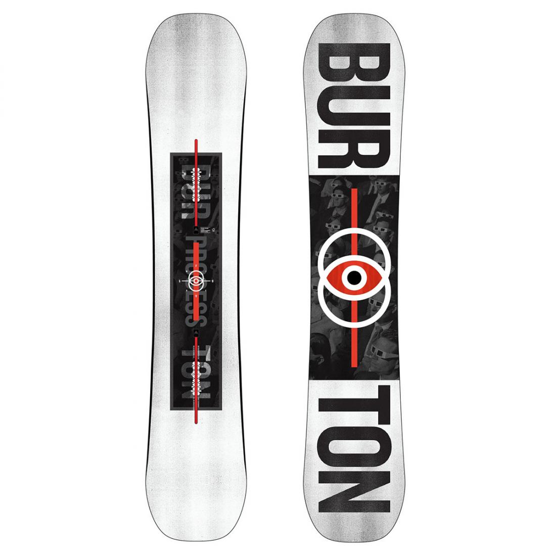 Сноуборд PROCESS FV Burton, цвет серый, размер 157