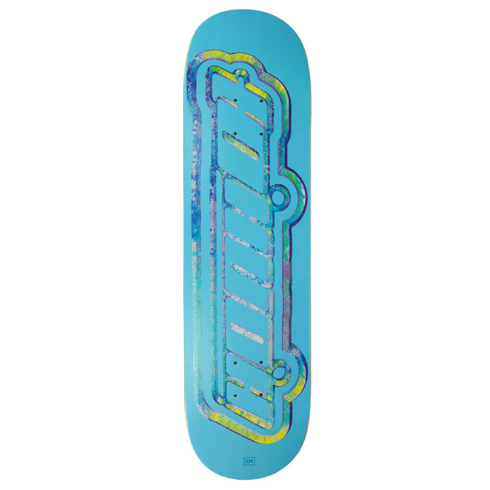 Дека скейтборд Юнион Color Luxe Юнион, цвет голубой, размер 8.125x32