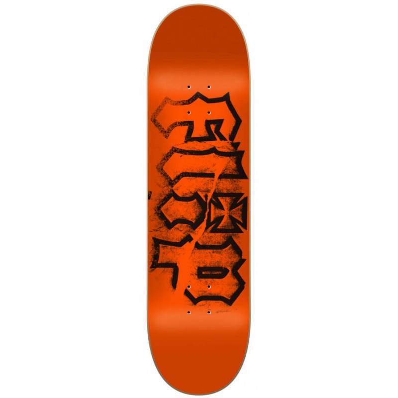 Дека скейтборд Flip Hkd Torn Deck Flip, цвет оранжевый, размер 8.125
