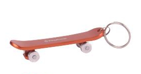 

8009 SCATEBOARD брелок, Оранжевый, 8009 SCATEBOARD брелок