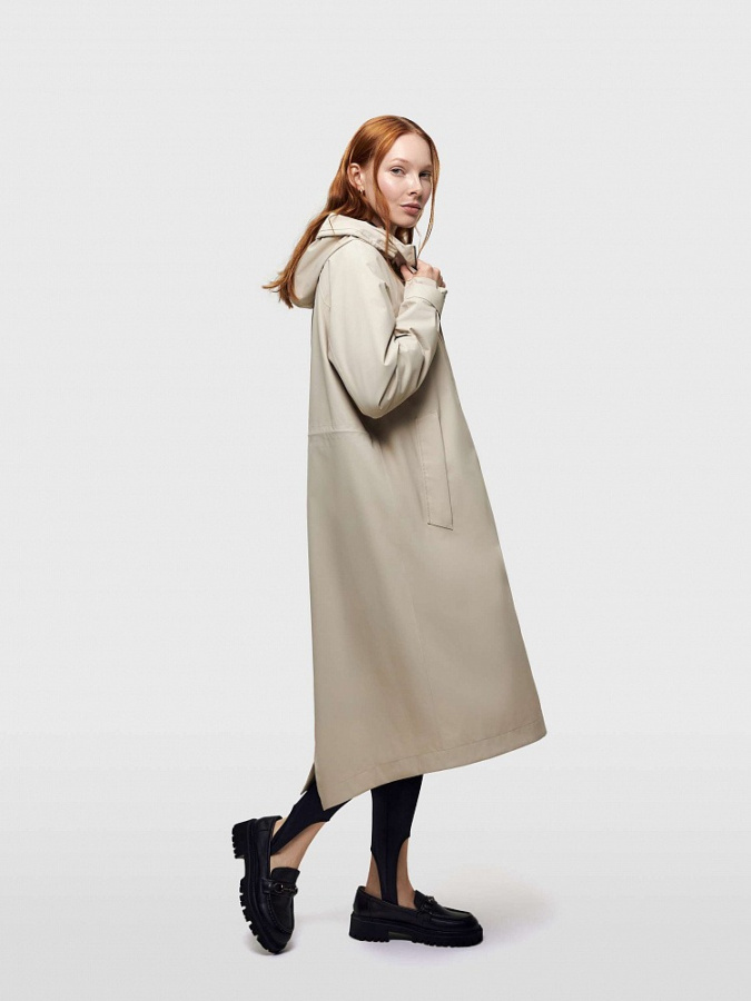 *100517 Парка женская KAMA (34, 025 слоновая кость, , , , , )