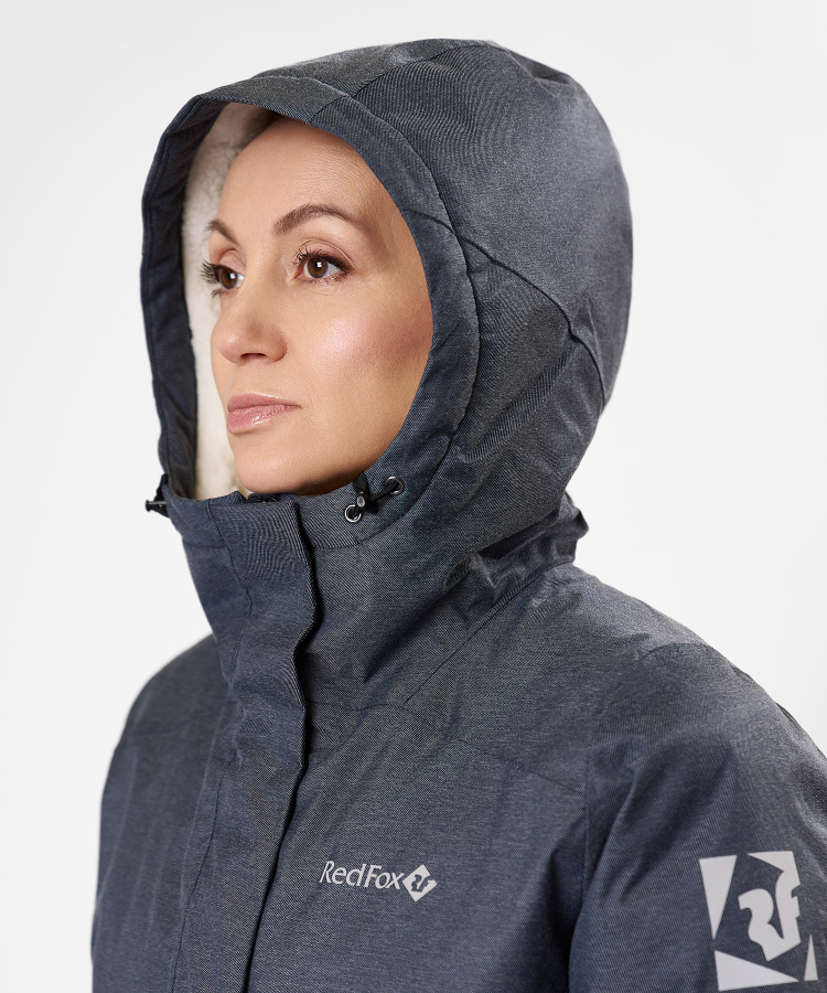 Полупальто пуховое Atalaya II Женское (M, 9900/черно-синий, , , , , , )