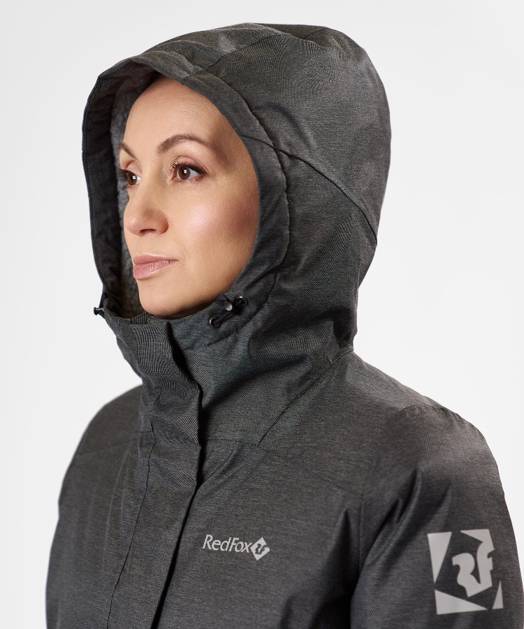 Полупальто пуховое Atalaya II Женское (L, 2000/асфальт, , , , , , )