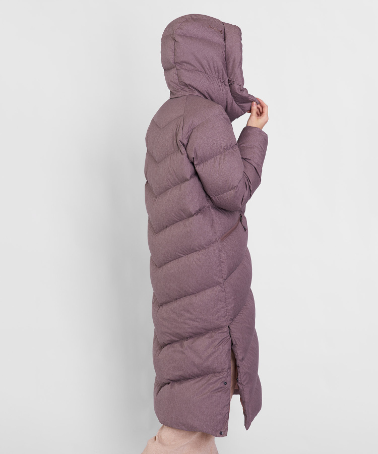 Пальто пуховое Ester VI Женское (XS, 4700/гранит, , , , , )