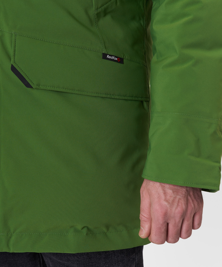 Куртка пуховая Kodiak D II Мужская (XXL, 6100/зеленый, , , , , )