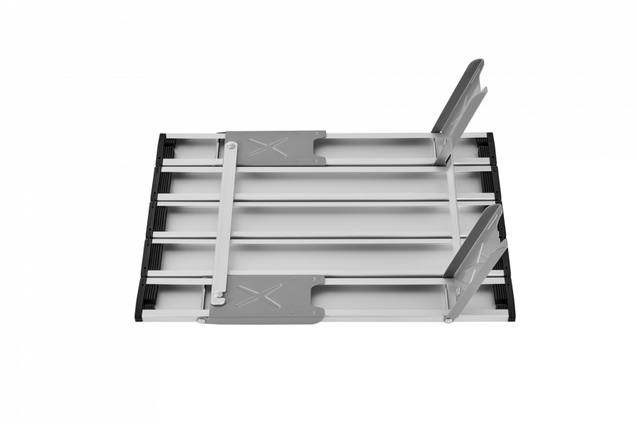 2401 MINI ALUNIUM TABLE S стол скл. алюм (серебристый) 2401 MINI ALUNIUM TABLE S стол скл. алюм (серебристый)