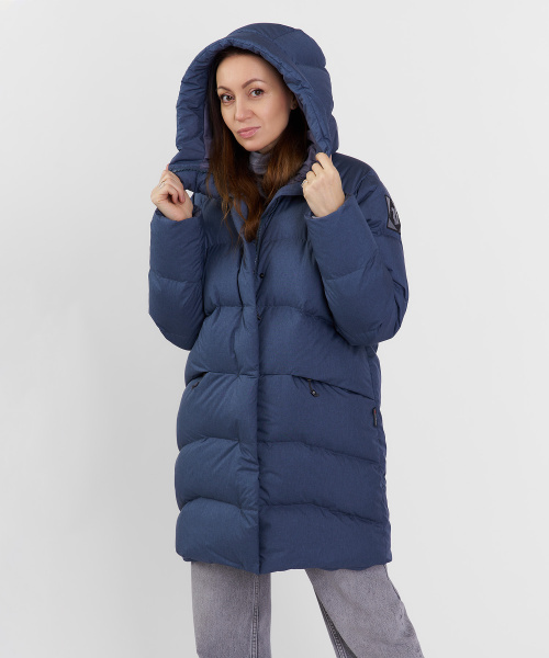 Куртка пуховая Chester III Женская (S, 9700/деним, , , , , )