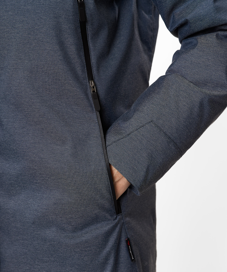 Полупальто пуховое Atalaya II Женское (M, 9900/черно-синий, , , , , , )