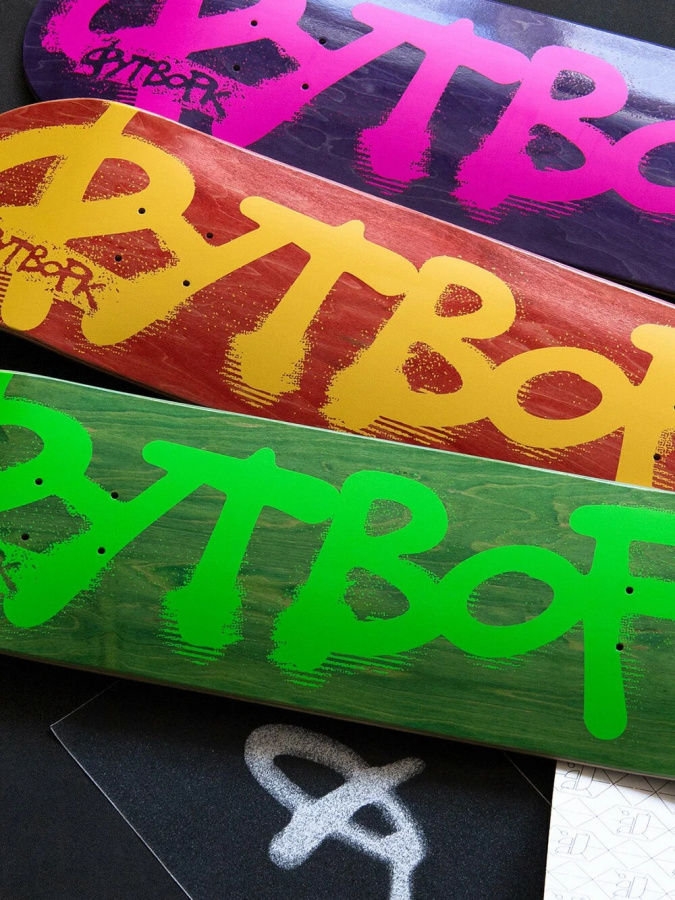 Дека FOOTWORK Progress Лого (8.125 x 31.625, Неон Фиолетовый, , , , , )