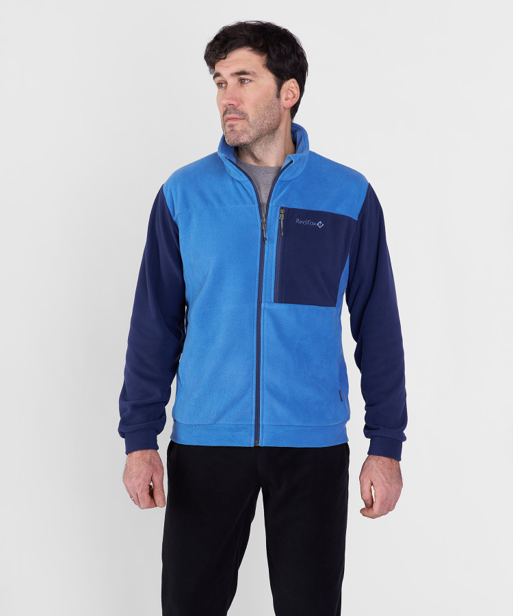 Джемпер Camp Jacket Мужской (S, 8891/серо-синий/т.синий, , , , , )