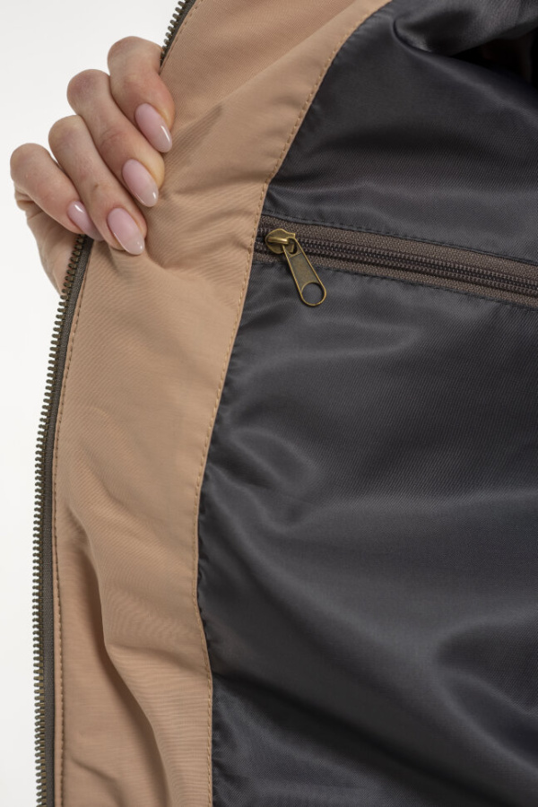 *Парка жен. арт. 48245 (170, Пудра, 92, 100, , , )