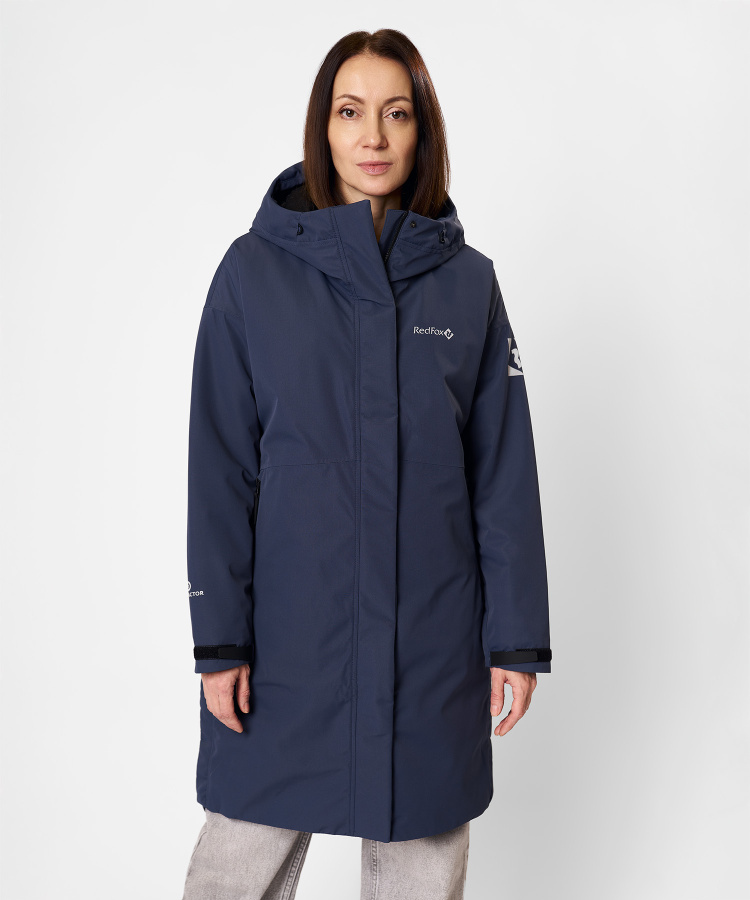 Пальто утепленное Garda II Женское (XL, 9100/т.синий, , , , , )