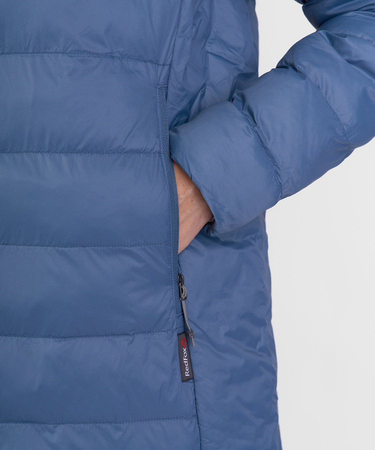 Полупальто утепленное Flight II Женское (XS, 9700/деним, , , , , )