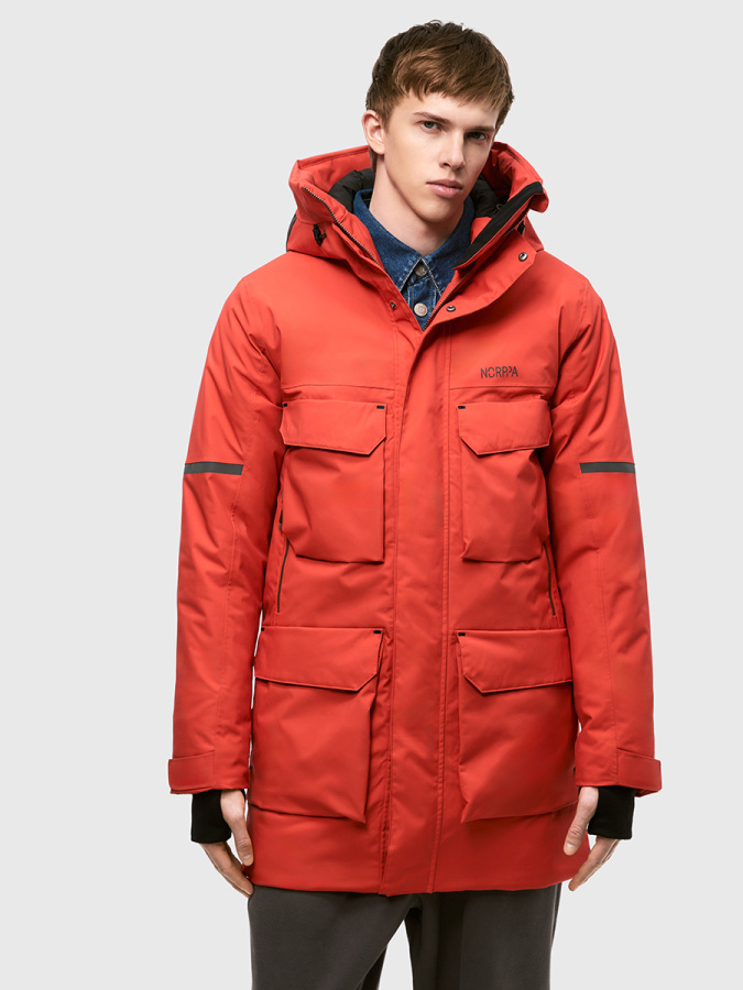 *100626 Парка мужская TAYMIR (XXL, 382 красная лава, , , , , )