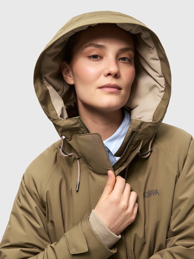 *100608 Парка женская SAYMA 3 (34, 328 пихта, , , , , )