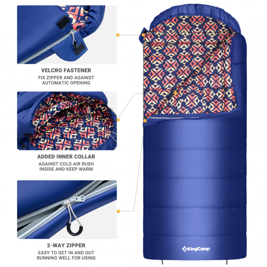 2002 SUPERIOR 400L -18С 205x84 спальный мешок (-18°C, красный, правый) 2002 SUPERIOR 400L -18С 205x84 спальный мешок (-18°C, красный, правый)