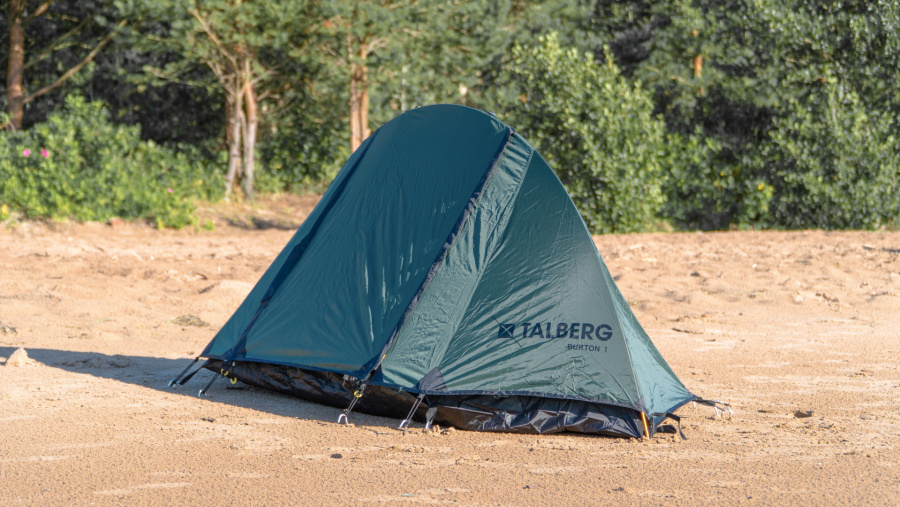 BURTON 1 Alu палатка Talberg (зелёный) BURTON 1 Alu палатка Talberg (зелёный)