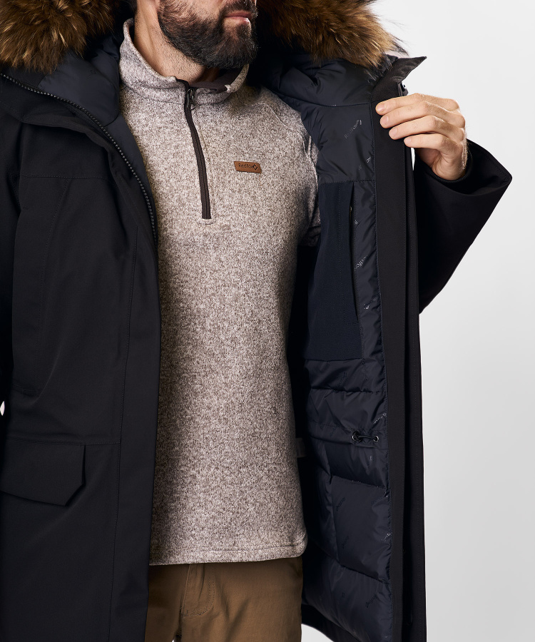 Куртка пуховая Kodiak VI DF Мужская (XL, 1000/черный, , , , , )