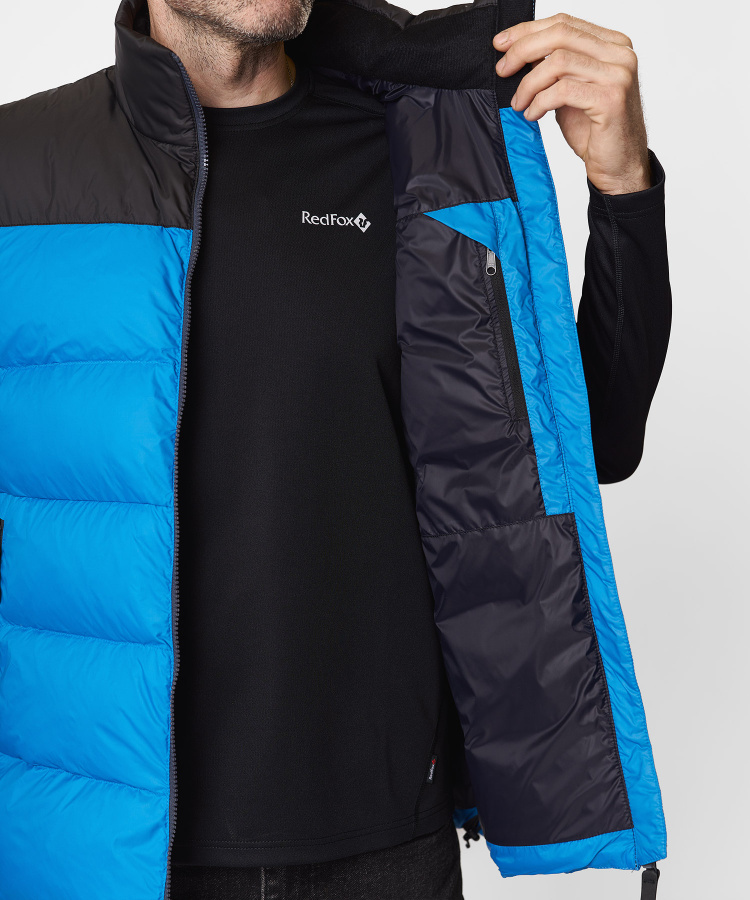 Жилет пуховый Nansen RL Мужской (XXL, 8210/синий/черный, , , , , )