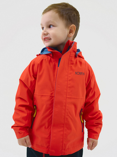 *100303 Куртка детская KADI (110, 314 карминно-красный, , , , , )