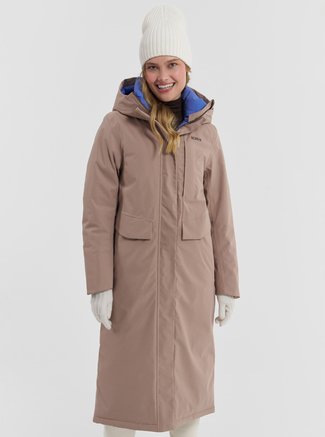 *100409 Пальто женское KOLARY (40, 439 тауп, , , , , )