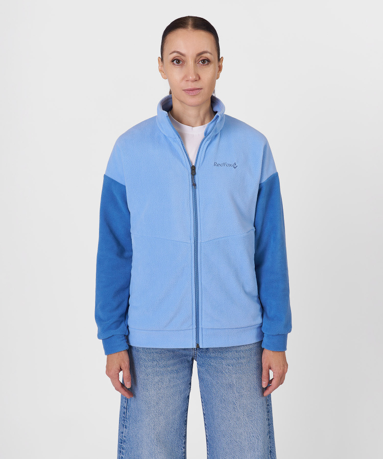 Джемпер Camp Jacket Женский (XL, 7588/бл.голубой/серо-синий, , , , , )