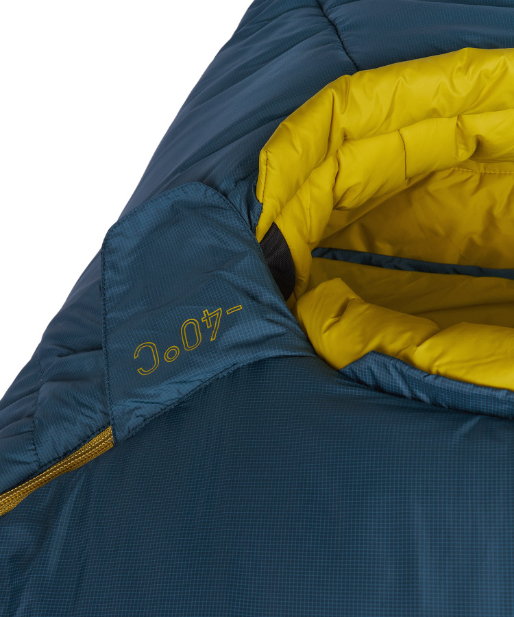 Спальный мешок Arctic-40C right (Regular, 6942/нептун/эвкалипт, , , , )