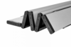 2401 MINI ALUNIUM TABLE S стол скл. алюм (серебристый)
