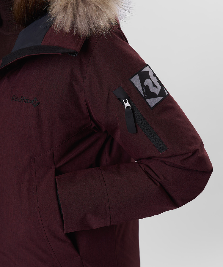 Пальто пуховое Aurora III DF Женское (XL, 0200/малиновый, , , , , )