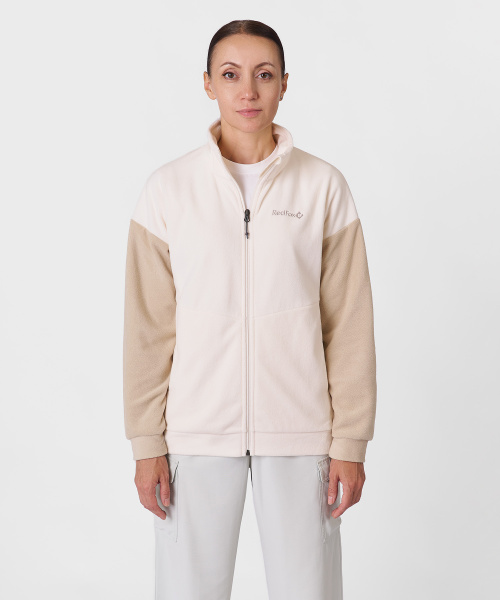 Джемпер Camp Jacket Женский (XS, 8035/белый/бежевый, , , , , )