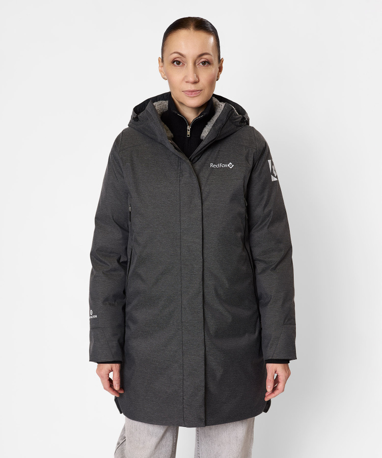 Полупальто пуховое Atalaya II Женское (L, 2000/асфальт, , , , , , )