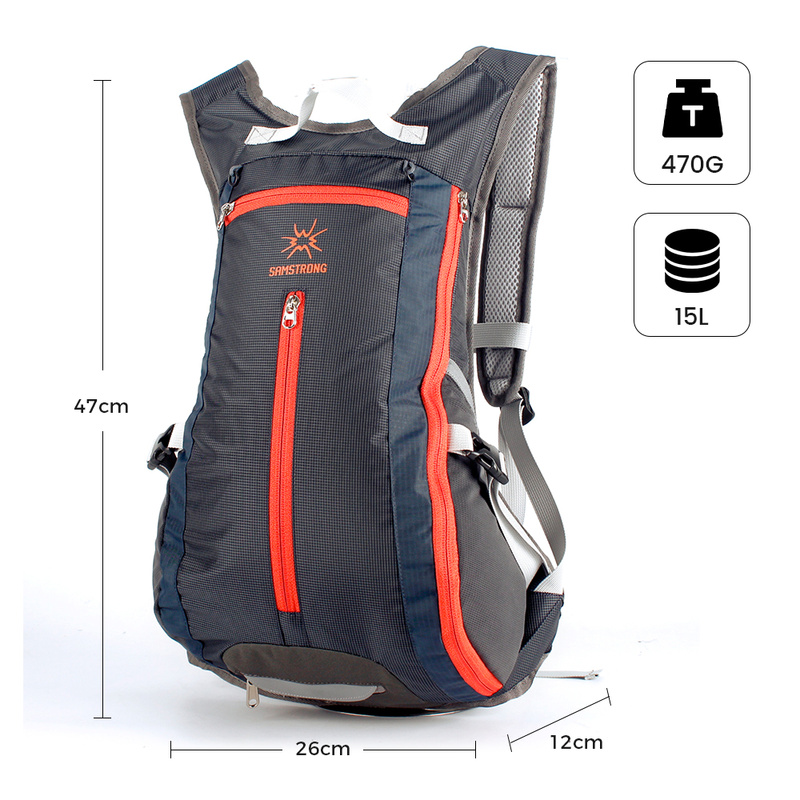 B0460 CYCLING BAG Рюкзак (черный)