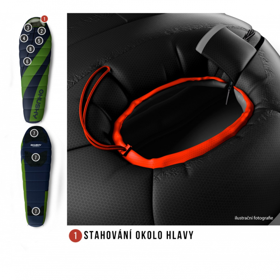 ESPACE -6°С 210х85 спальный мешок (InsuFil, правый) ESPACE -6°С 210х85 спальный мешок (InsuFil, правый)