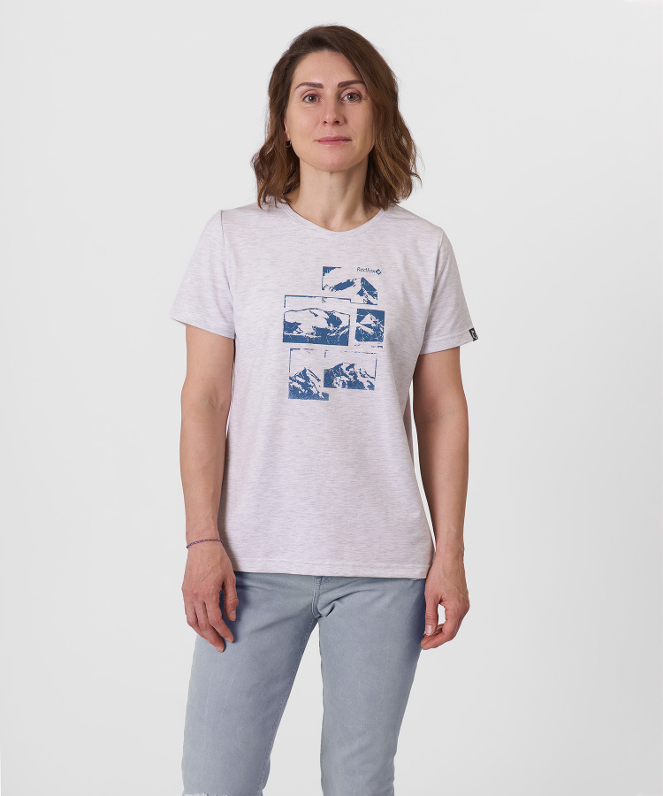 Футболка Sl Женская (M, 7000/св.серый, , , , , )