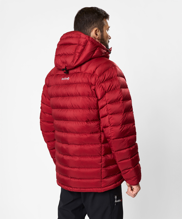 Куртка пуховая Flight Lite IV Мужская (S, 1200/т.красный, , , , , )