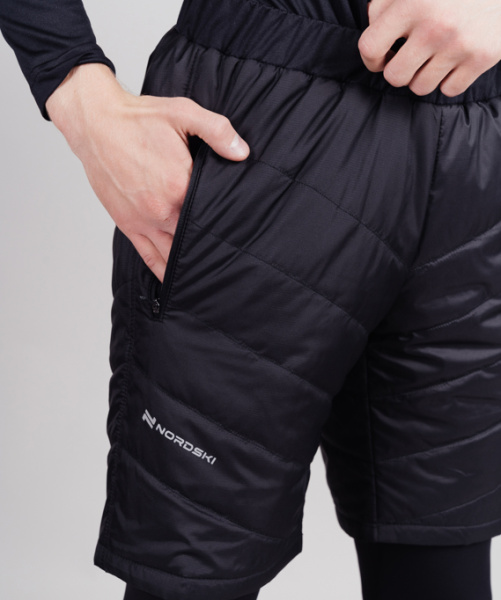 Шорты Nordski Hybrid Black (48-M, Black, , , , , )